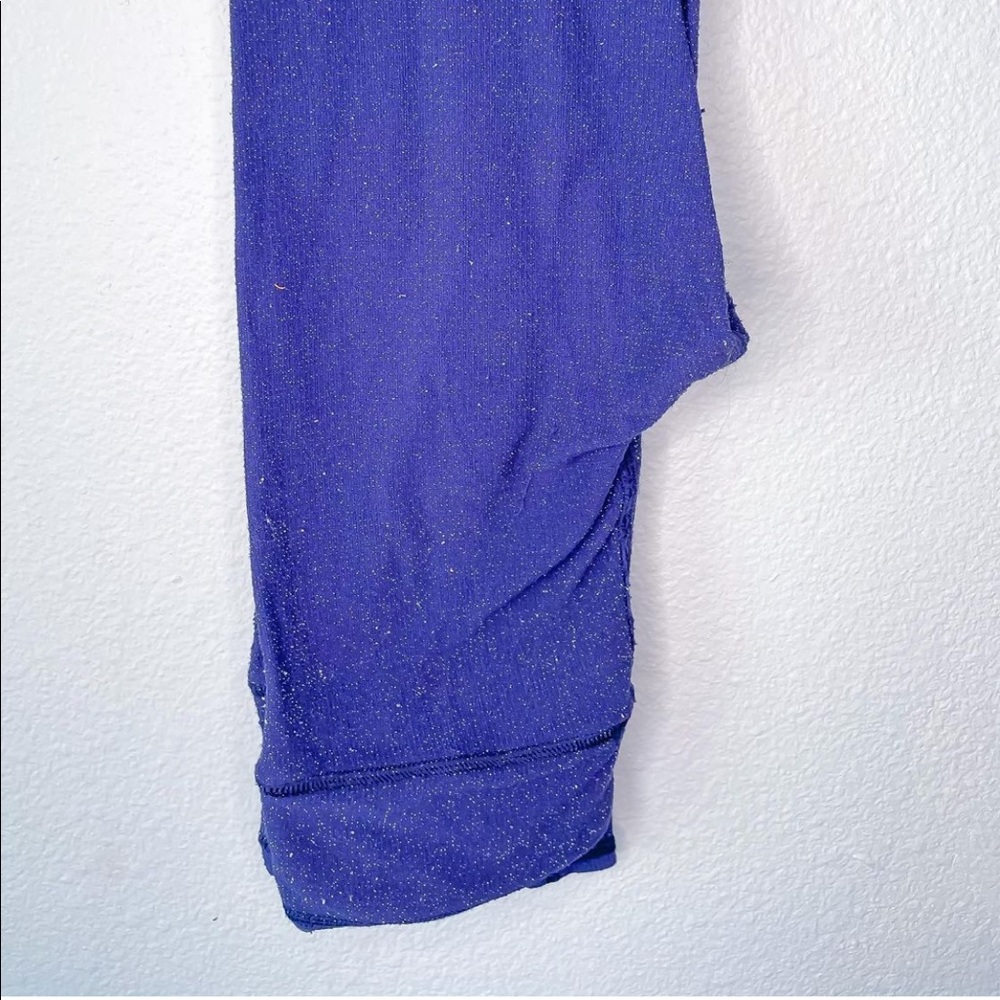 Chill, Play, Move, Aerie Sparkly Blue Leggings - Picture 2 of 3
